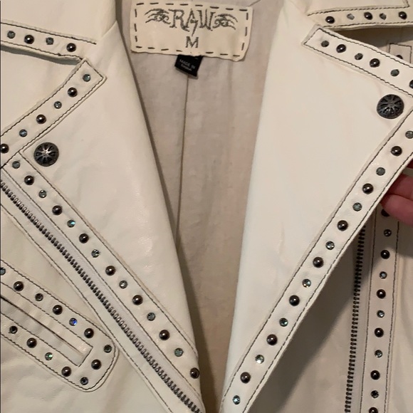 RAW leather jacket. - Picture 4 of 10